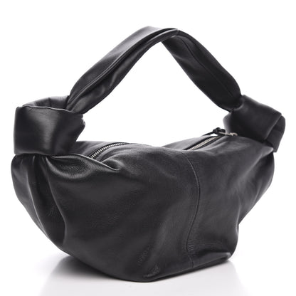 Bottega Veneta Nappa Mini Double Knot Bag Black 3 of 9