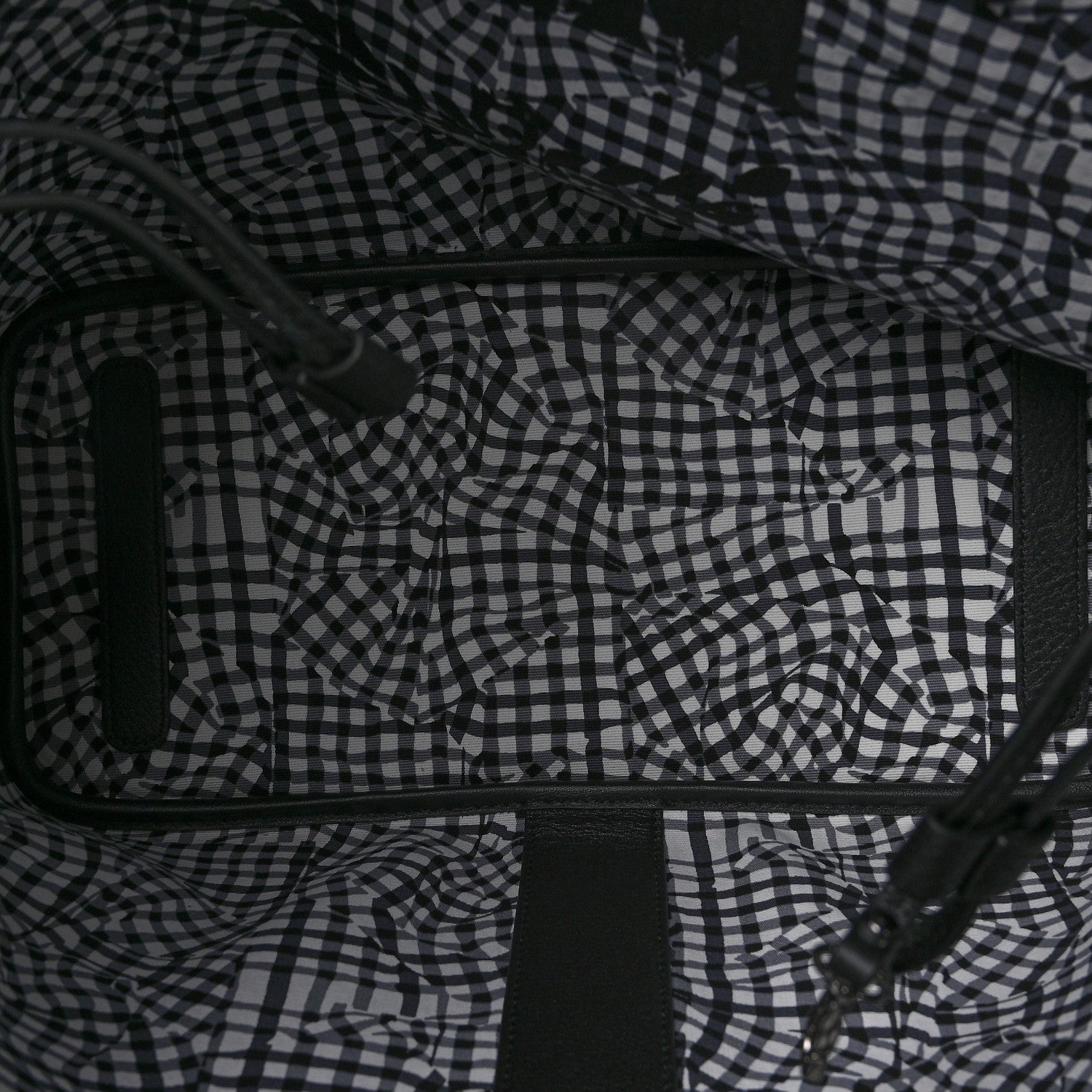 MCM Visetos Medium Liz Reversible Shopper Tote Black 5 of 7