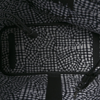 MCM Visetos Medium Liz Reversible Shopper Tote Black 5 of 7