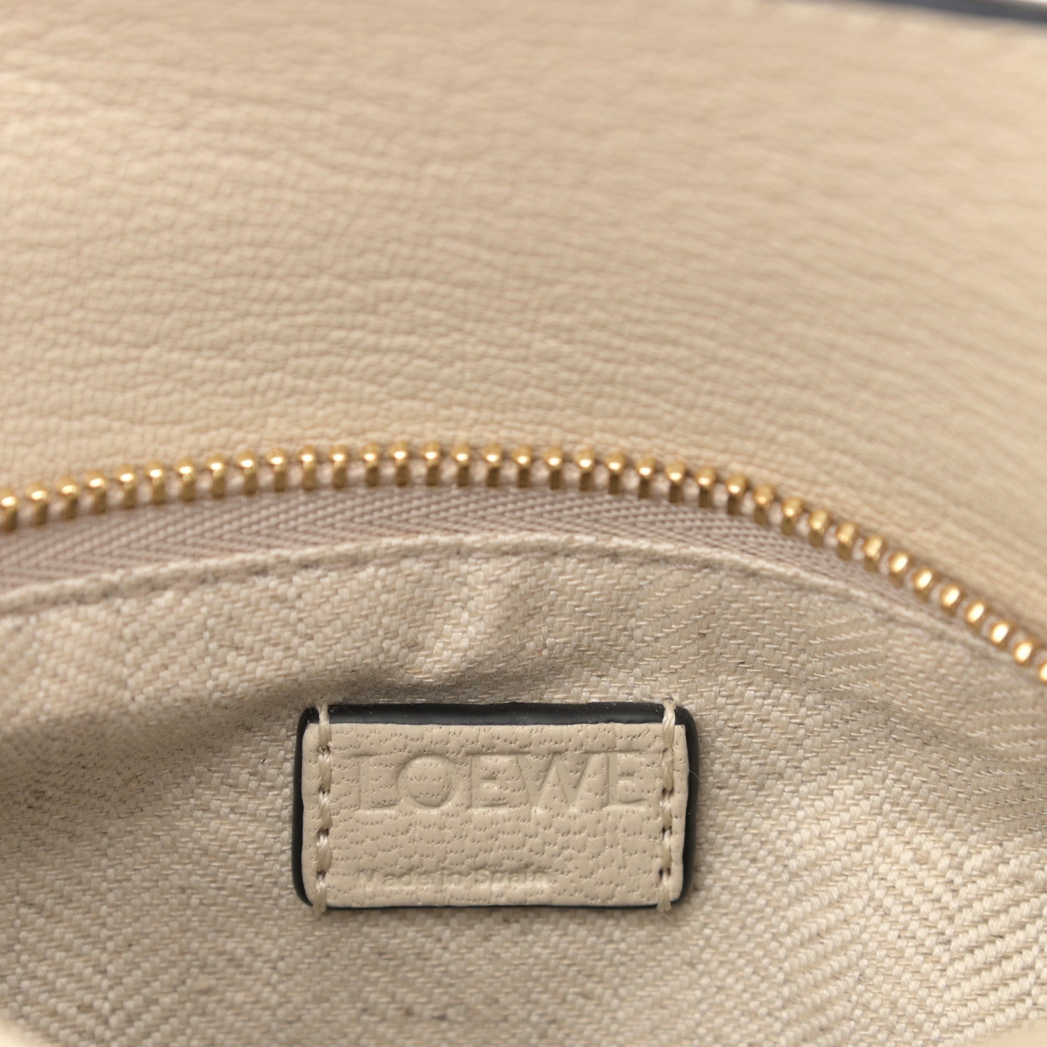 Loewe Goatskin Mini Puzzle Edge Bag Angora 6 of 10