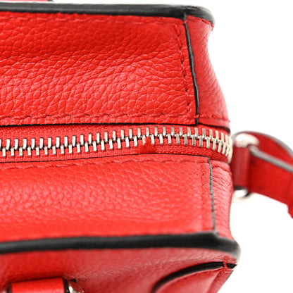 Alexander McQueen Pebbled Calfskin Mini Padlock Tote Red 11 of 12