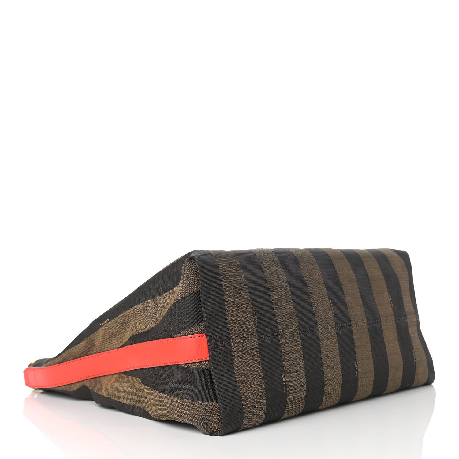 Fendi Pequin Vitello Large Hobo Tobacco Papavero 4 of 12