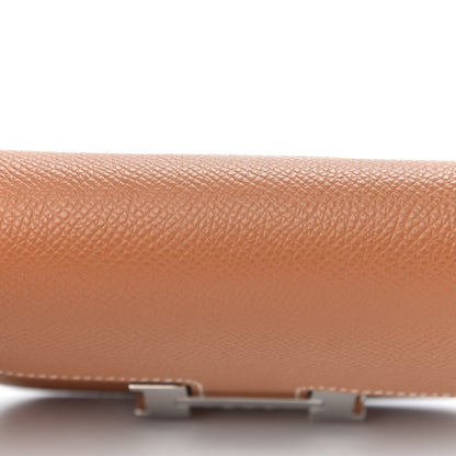 Hermes Epsom Constance Slim Wallet Gold 9 of 10