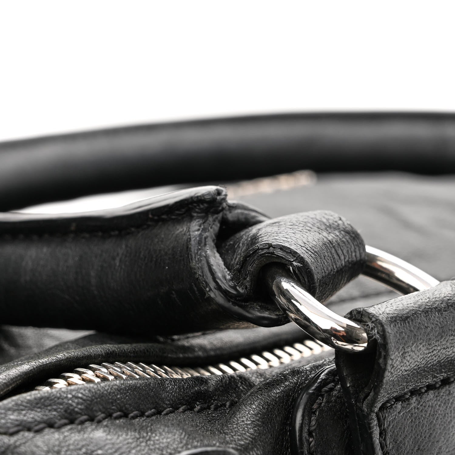 Givenchy Tumbled Sheepskin Medium Pandora Bag Black 12 of 13