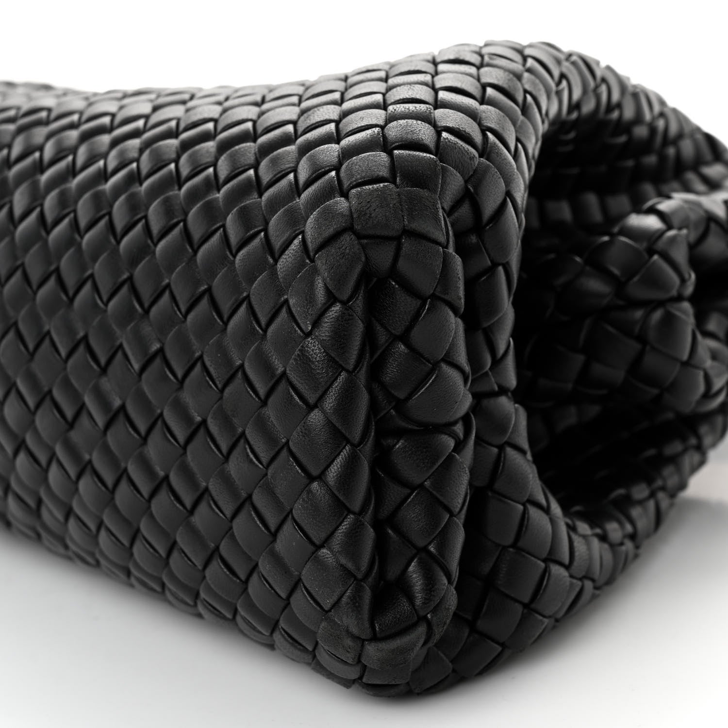 Bottega Veneta Nappa Intrecciato Medium Padded The Handle Tote Black 10 of 10