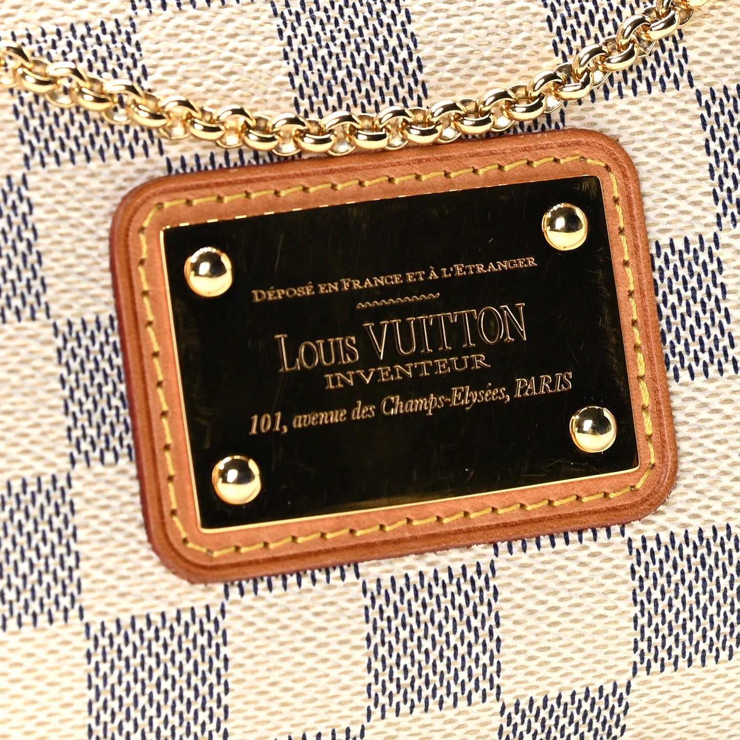 Damier Azur Eva Clutch