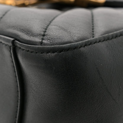 Gucci Calfskin Bamboo Trapuntata Queen Margaret Backpack Black 12 of 13