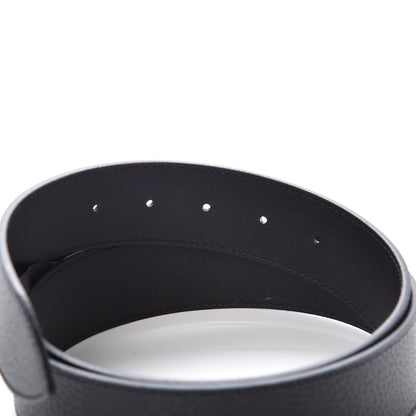 Gucci Textured Calfskin Double G 40mm Belt 95 38 Black 4 of 6