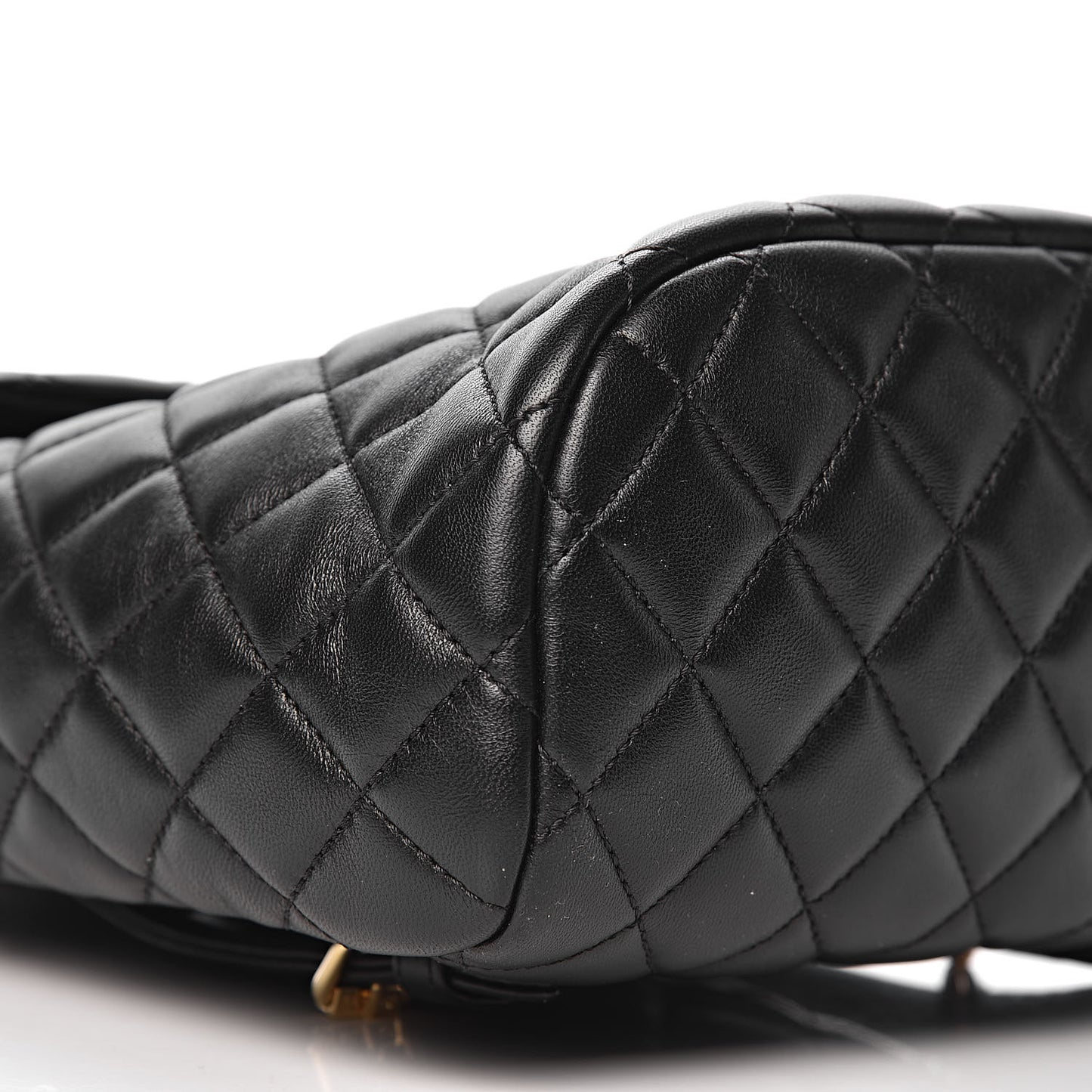 Lambskin Quilted Mini Urban Spirit Backpack Black