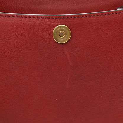 Chloe Calfskin Braided Mini Hudson Shoulder Bag Sienna Red 11 of 11