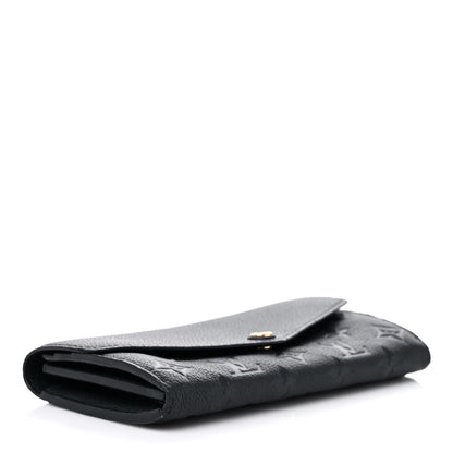 Louis Vuitton Empreinte Sarah Wallet NM Black 4 of 11