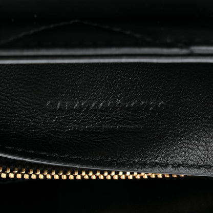 Saint Laurent Calfskin Y Quilted Monogram Small Loulou Chain Satchel Black 7 of 11