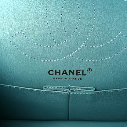 Chanel Velvet Quilted 2.55 Reissue 225 Flap Light Blue 6 of 11