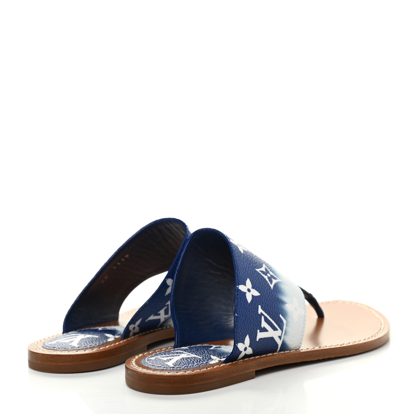 Monogram Escale Palma Sandals 37.5 Blue
