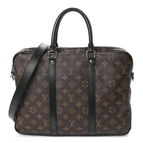 Monogram Macassar Porte-Documents Voyage PM
