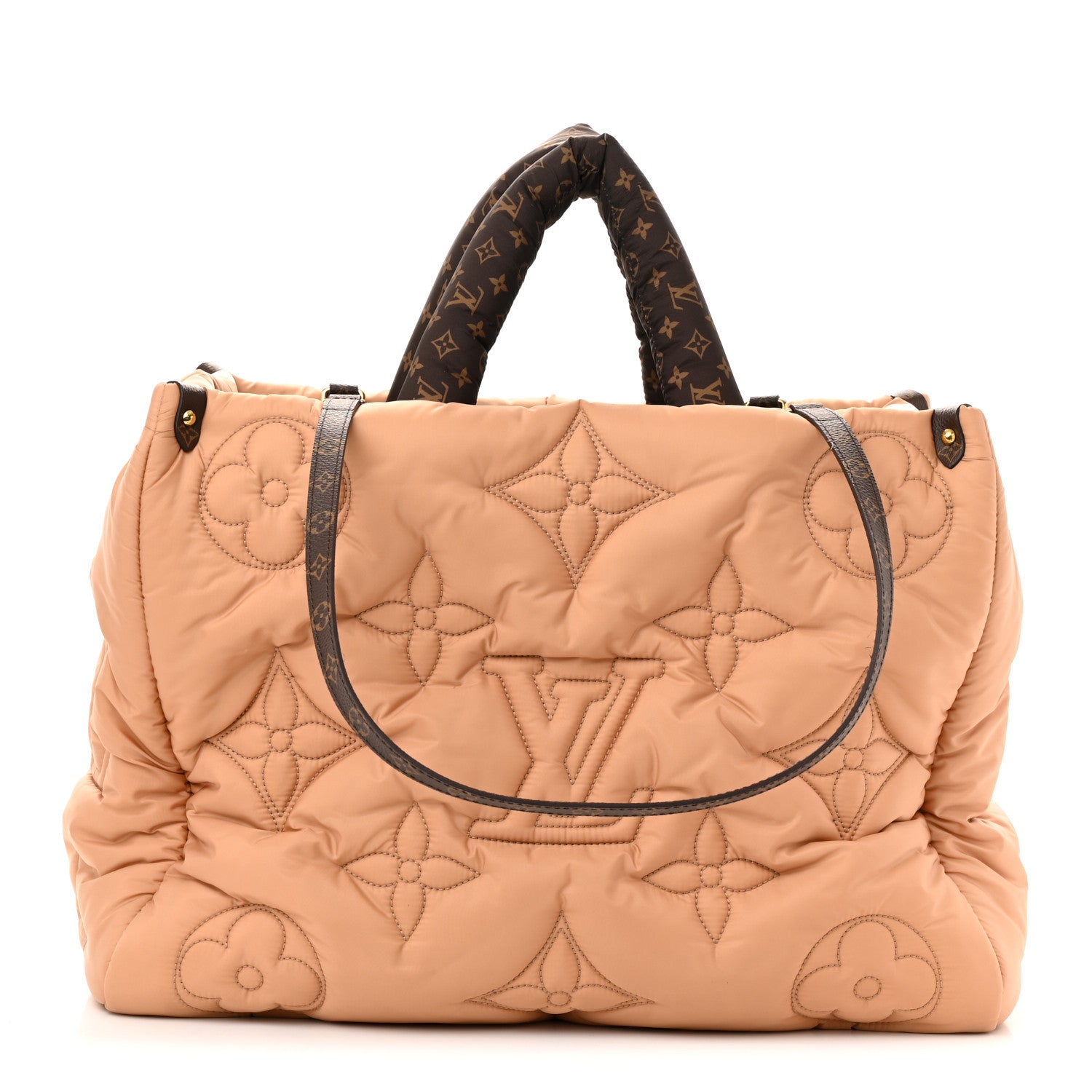 Louis Vuitton Econyl Monogram Pillow Giant Onthego GM Beige 1 of 13