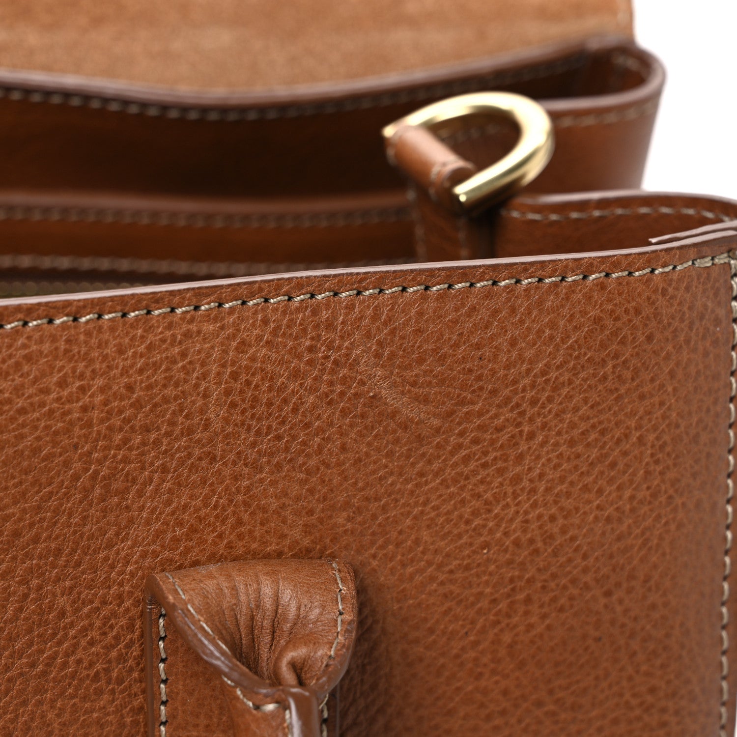 Mulberry Natural Leather Cara Delevigne Convertible Satchel Oak 12 of 12