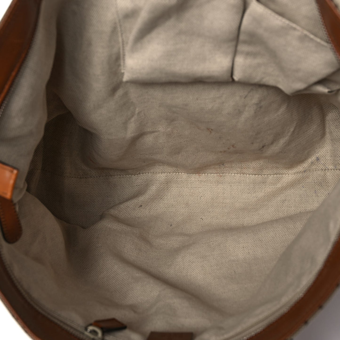 Monogram Large Original Tote Tan