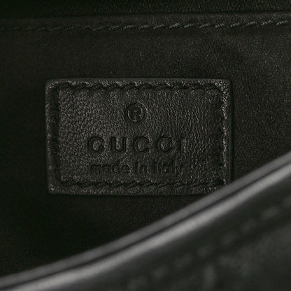 Gucci Nappa Vertical Matelasse Small Maxi Horsebit Chain Shoulder Bag Black 6 of 10