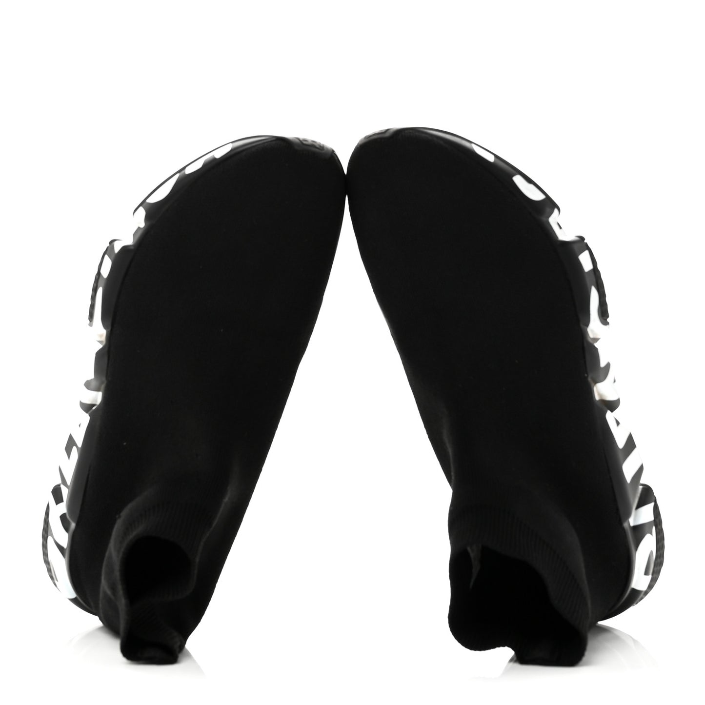 Neoprene Knit Mens Speed Graffiti Sneakers 43 Black White