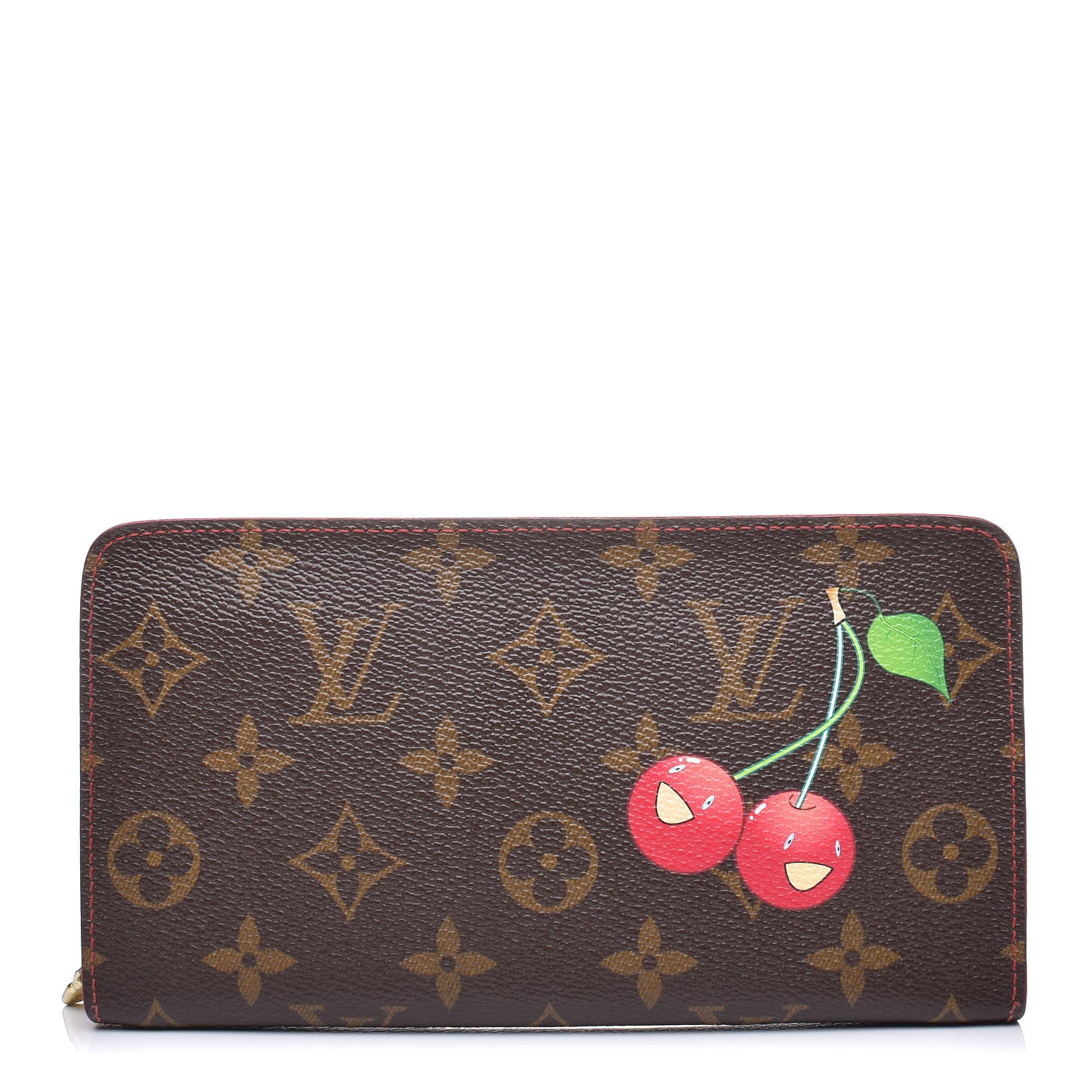 Louis Vuitton Monogram Cerises Zippy Wallet 1 of 8