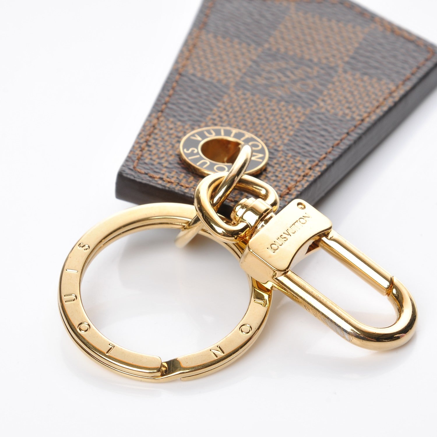 Louis Vuitton Damier Ebene Enchappes Key Holder 4 of 5