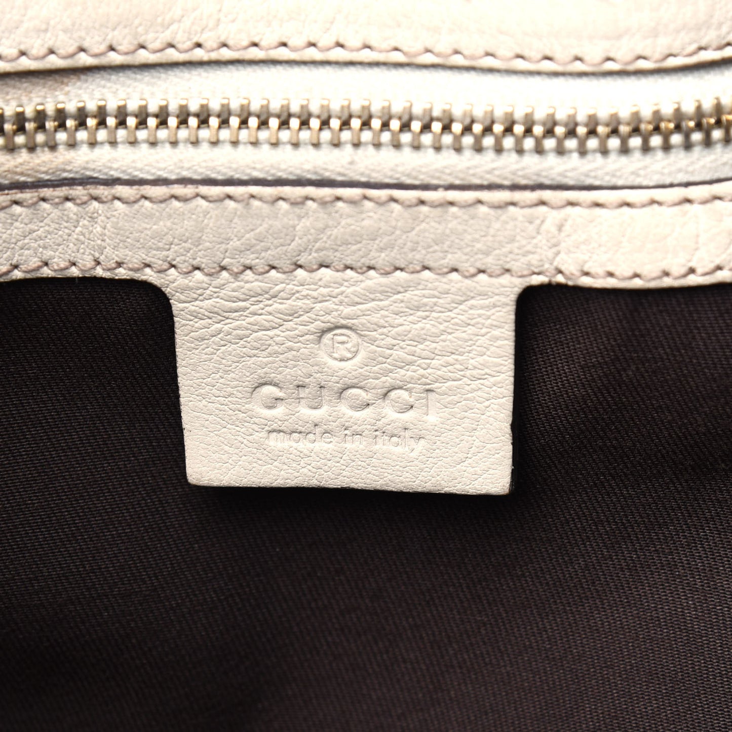 Monogram Positano Hobo Off White
