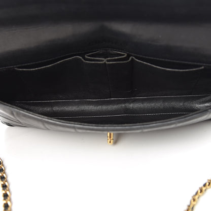 Chanel Lambskin East West Chocolate Bar Flap Black 5 of 11