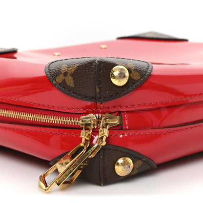 Louis Vuitton Patent Miroir Venice Scarlet 8 of 9
