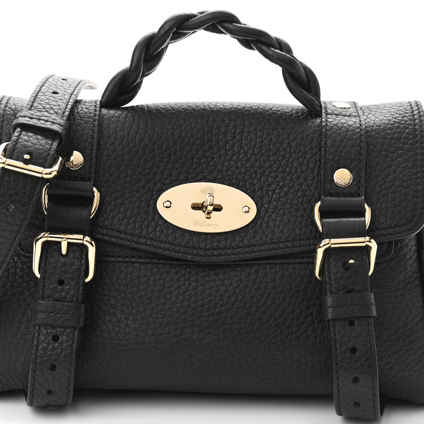 Heavy Grain Mini Alexa Black