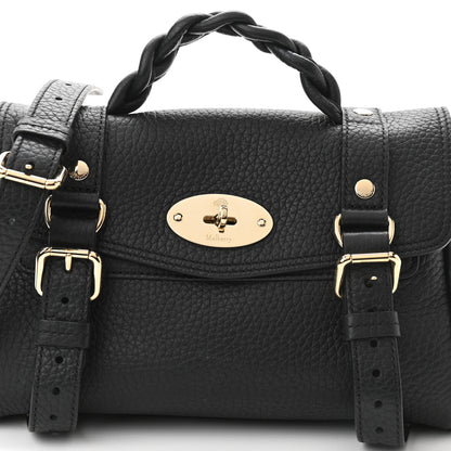 Mulberry Heavy Grain Mini Alexa Black 7 of 9