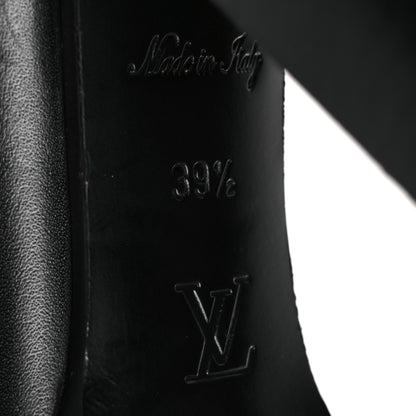 Louis Vuitton Calfskin Monogram Star Trail Chelsea Ankle Boots 39.5 Black 15 of 30