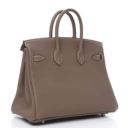 Hermes Togo Birkin 25 Etoupe 2 of 25