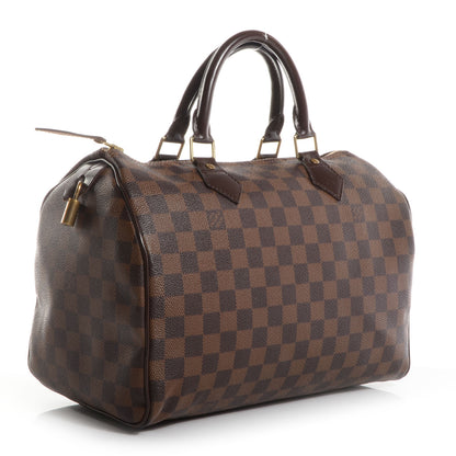 Louis Vuitton Damier Ebene Speedy 30 3 of 7