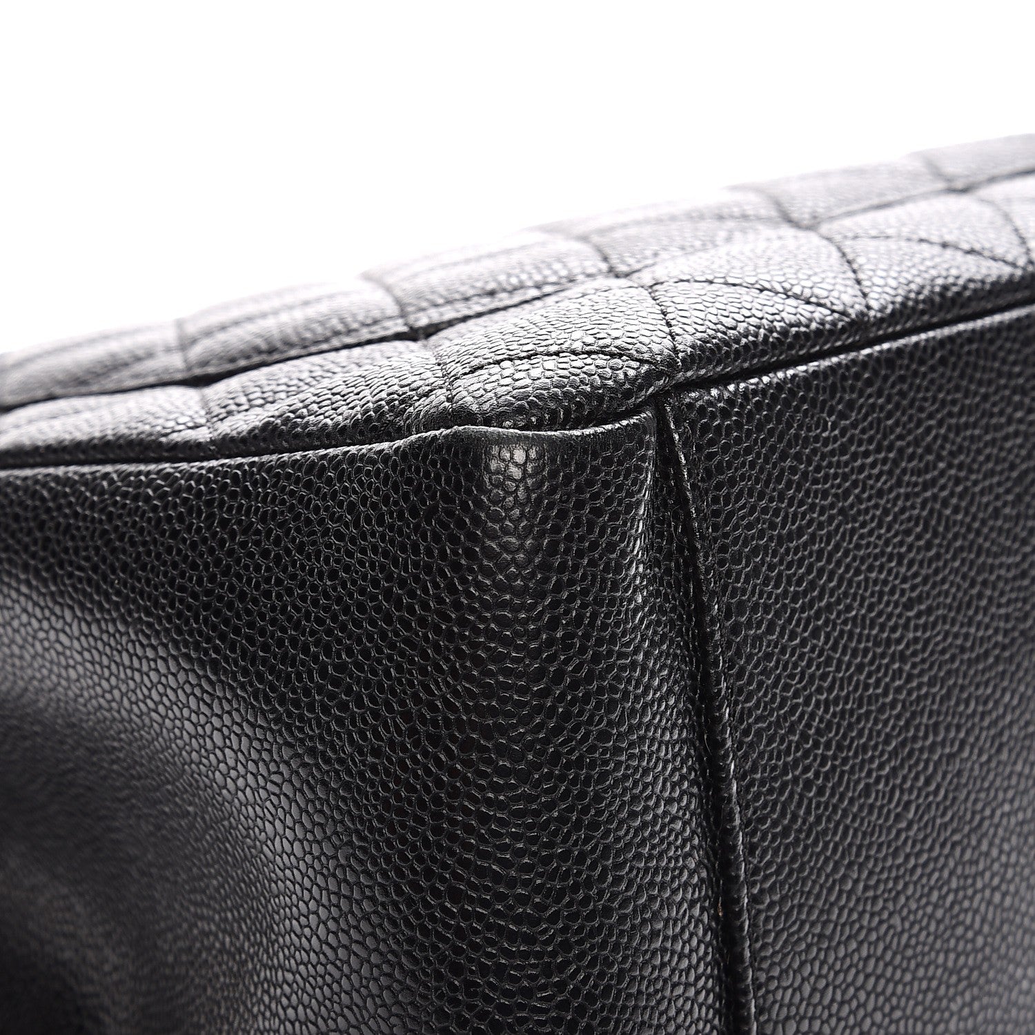 Chanel Caviar Quilted Grand Shopping Tote GST Black 10 of 11