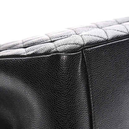 Chanel Caviar Quilted Grand Shopping Tote GST Black 10 of 11