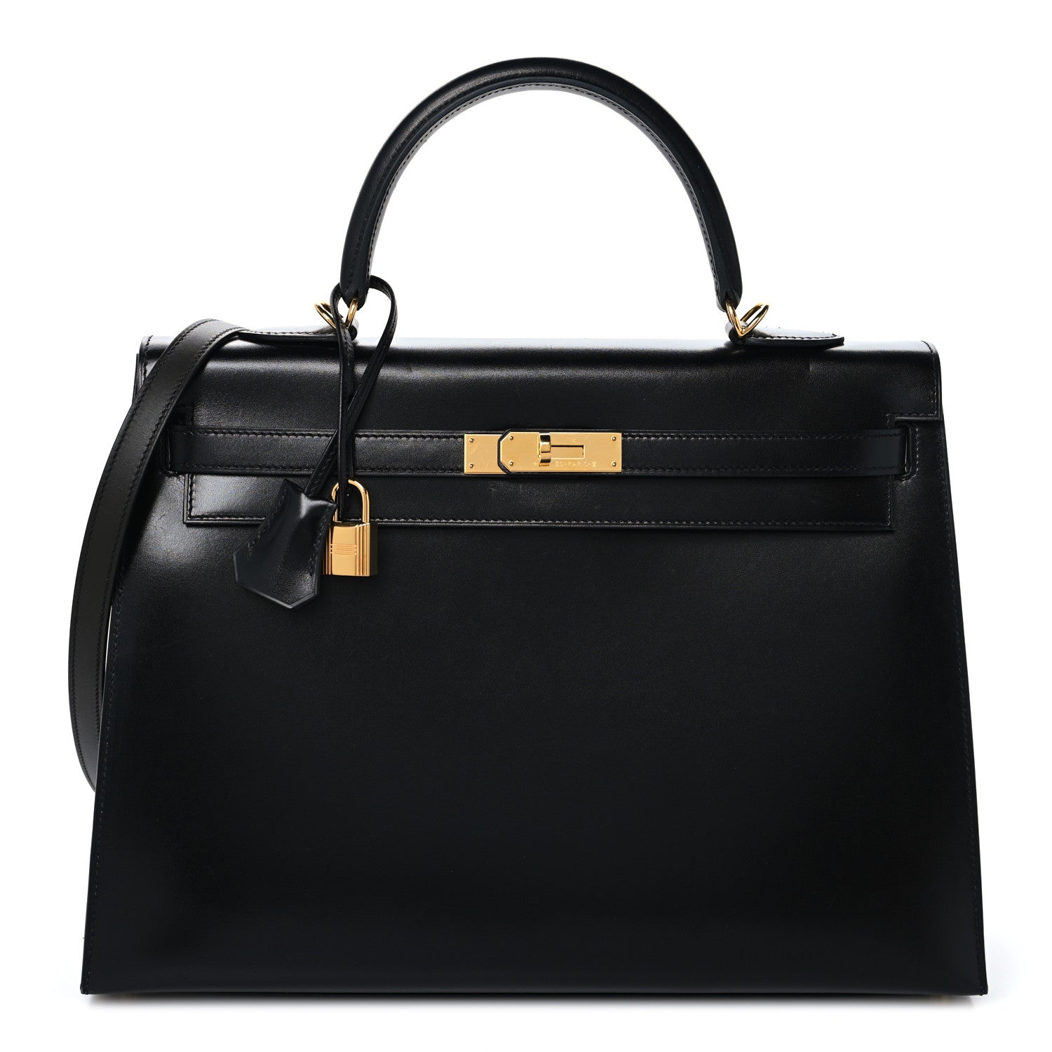 Hermes Box Kelly Sellier 35 Black 1 of 17