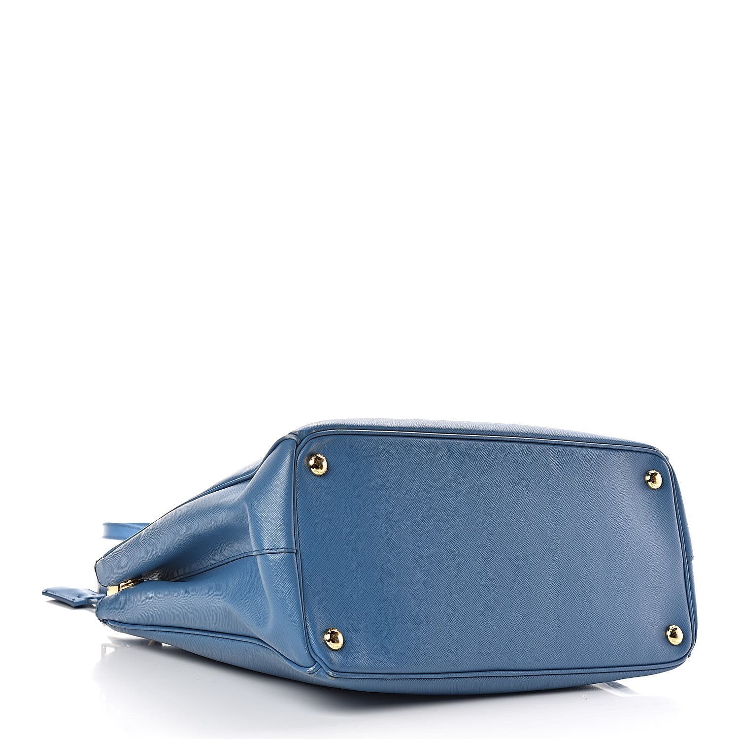Prada Saffiano Medium Galleria Double Zip Tote Cobalto 4 of 17