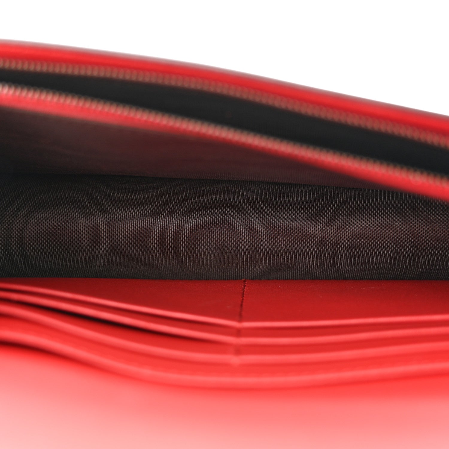 Gucci Calfskin Queen Margaret Chain Wallet Blue Agata Hibiscus Red Mystic White 6 of 11