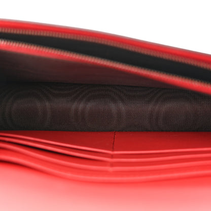 Gucci Calfskin Queen Margaret Chain Wallet Blue Agata Hibiscus Red Mystic White 6 of 11