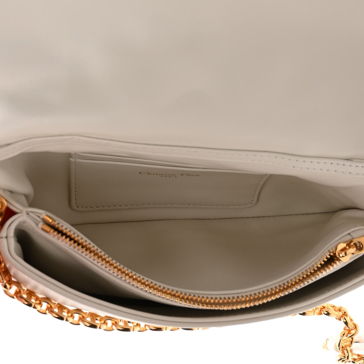 Calfskin Star Motif Macrocannage Mini Caro Bag Latte