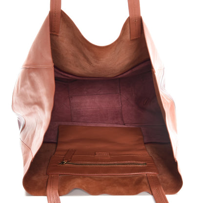 Celine Smooth Lambskin Horizontal Bi-Cabas Terracotta 5 of 13