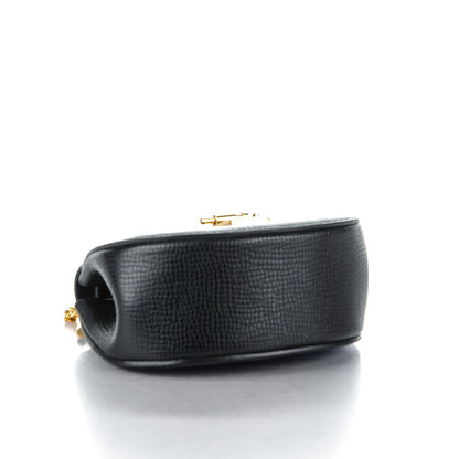Chloe Textured Calfskin Lambskin Nano Drew Shoulder Bag Black 4 of 8