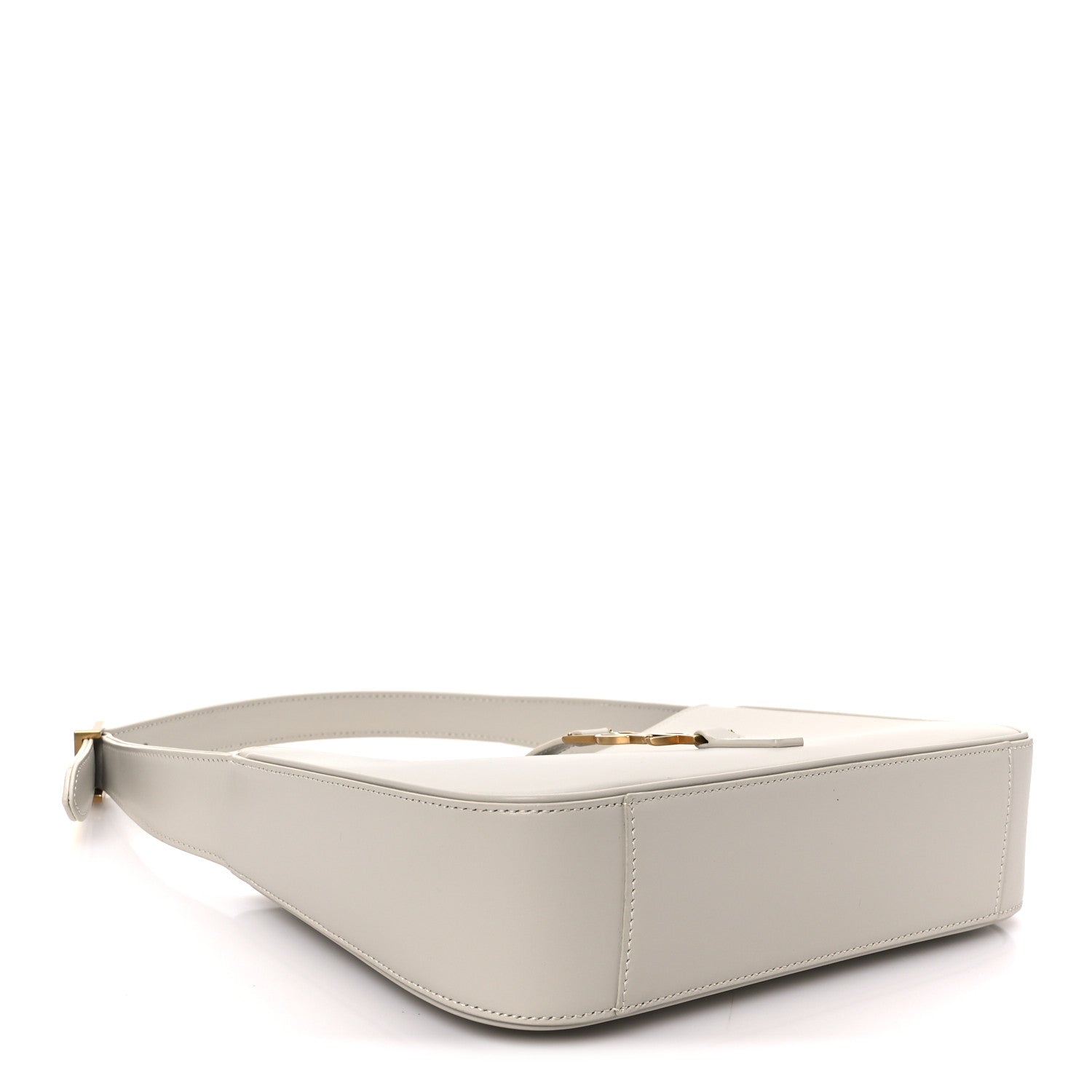Saint Laurent Smooth Calfskin Le 5 A 7 Hobo Crema Soft 4 of 10