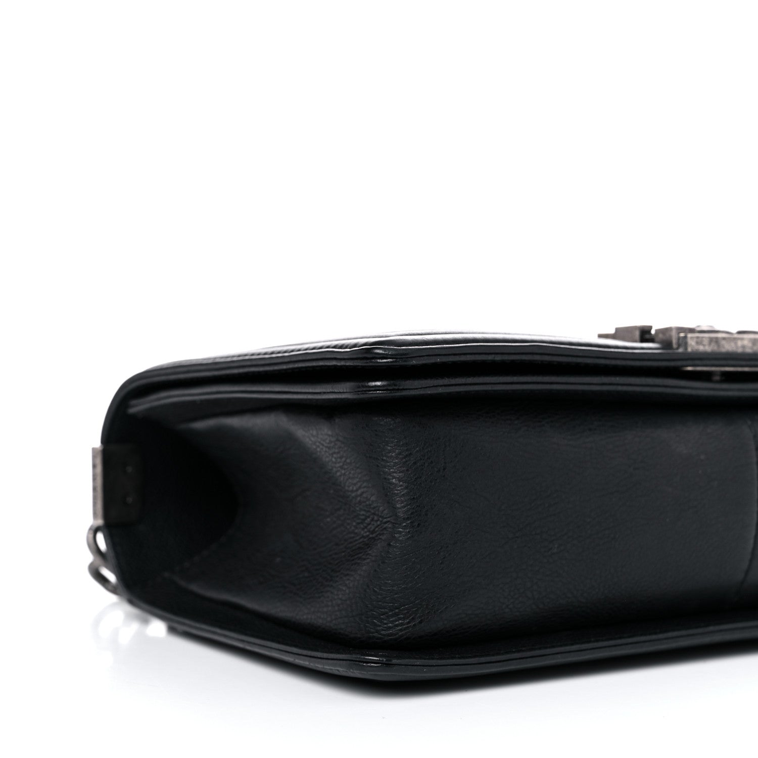 Chanel Calfskin Quilted Medium Boy Flap Black 8 of 14