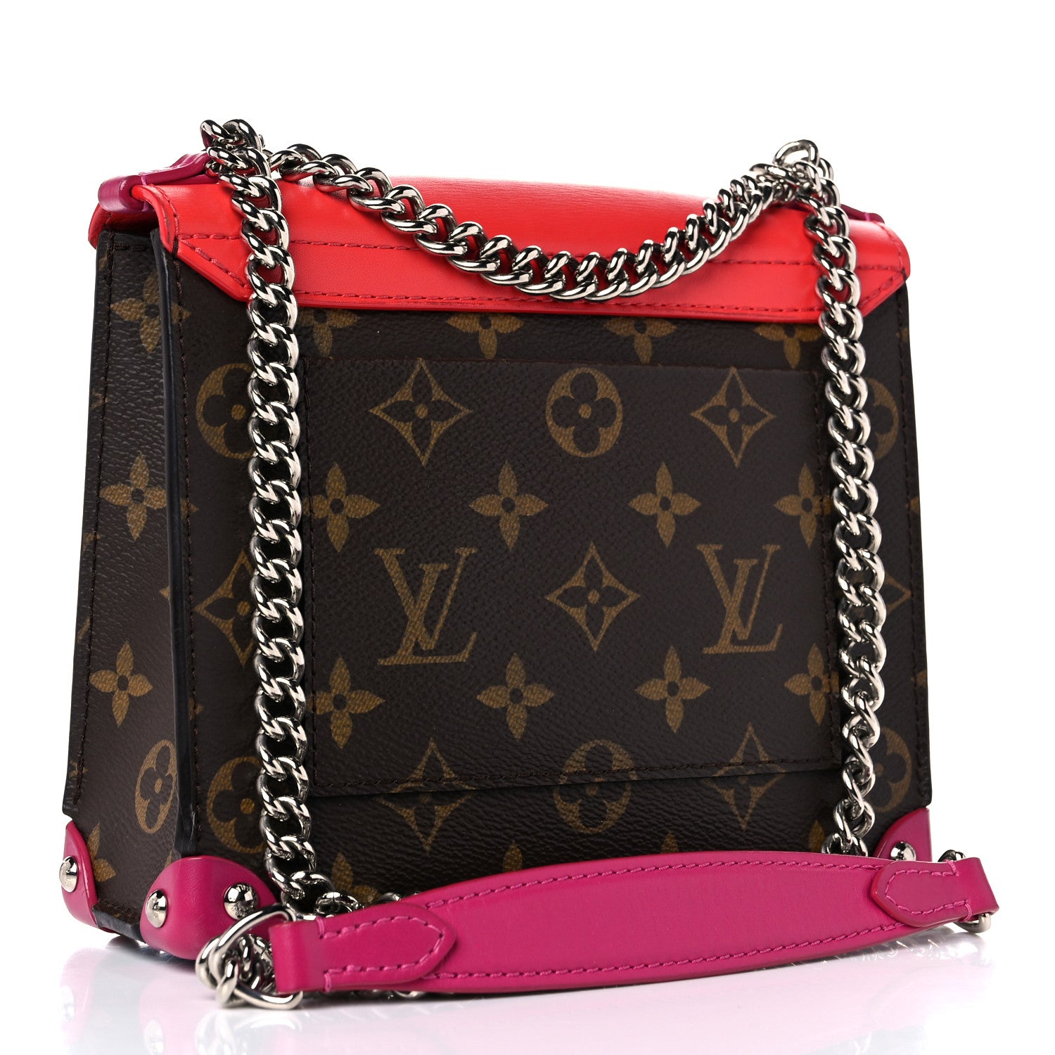 Louis Vuitton Monogram Pochette Mask PM Corail 3 of 15