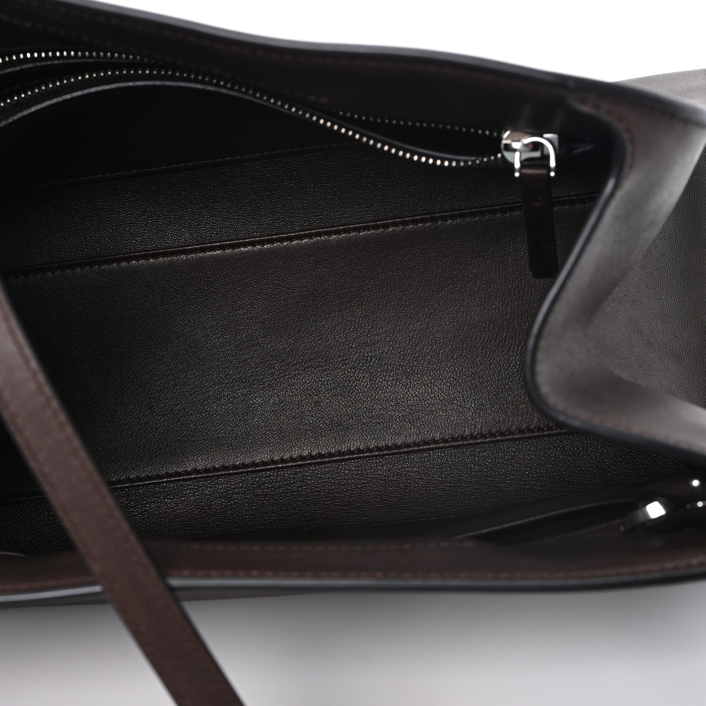 Smooth Calfskin Peggy Bag Chestnut