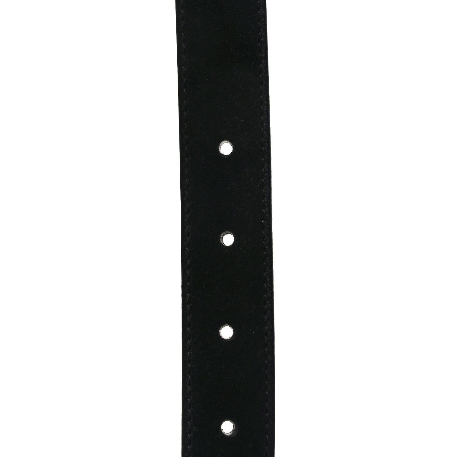 Gucci Suede Icaro G Cube 25mm Belt 105 42 Black 4 of 4