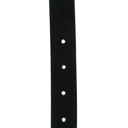 Gucci Suede Icaro G Cube 25mm Belt 105 42 Black 4 of 4