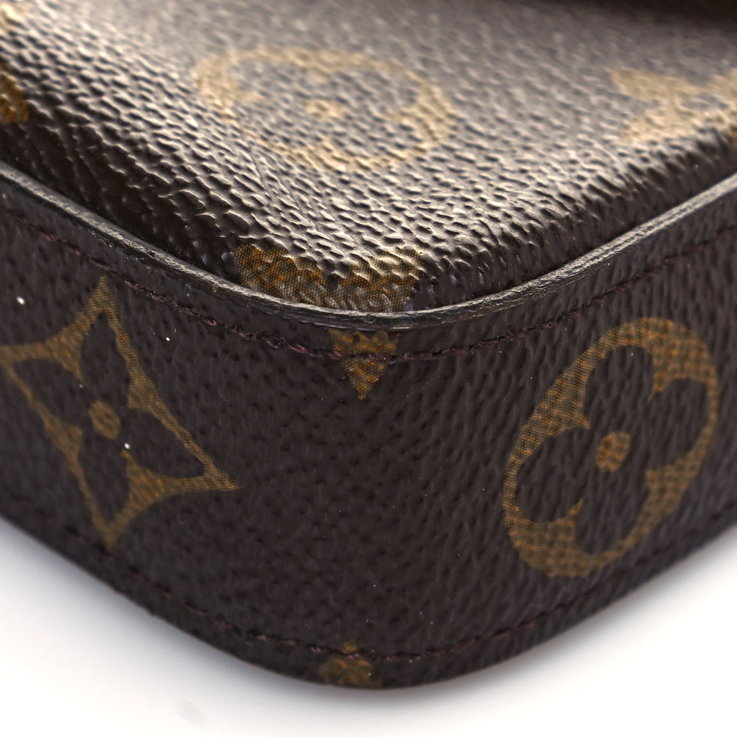 Louis Vuitton Monogram Pochette Felicie Chain Wallet Fuchsia 11 of 14
